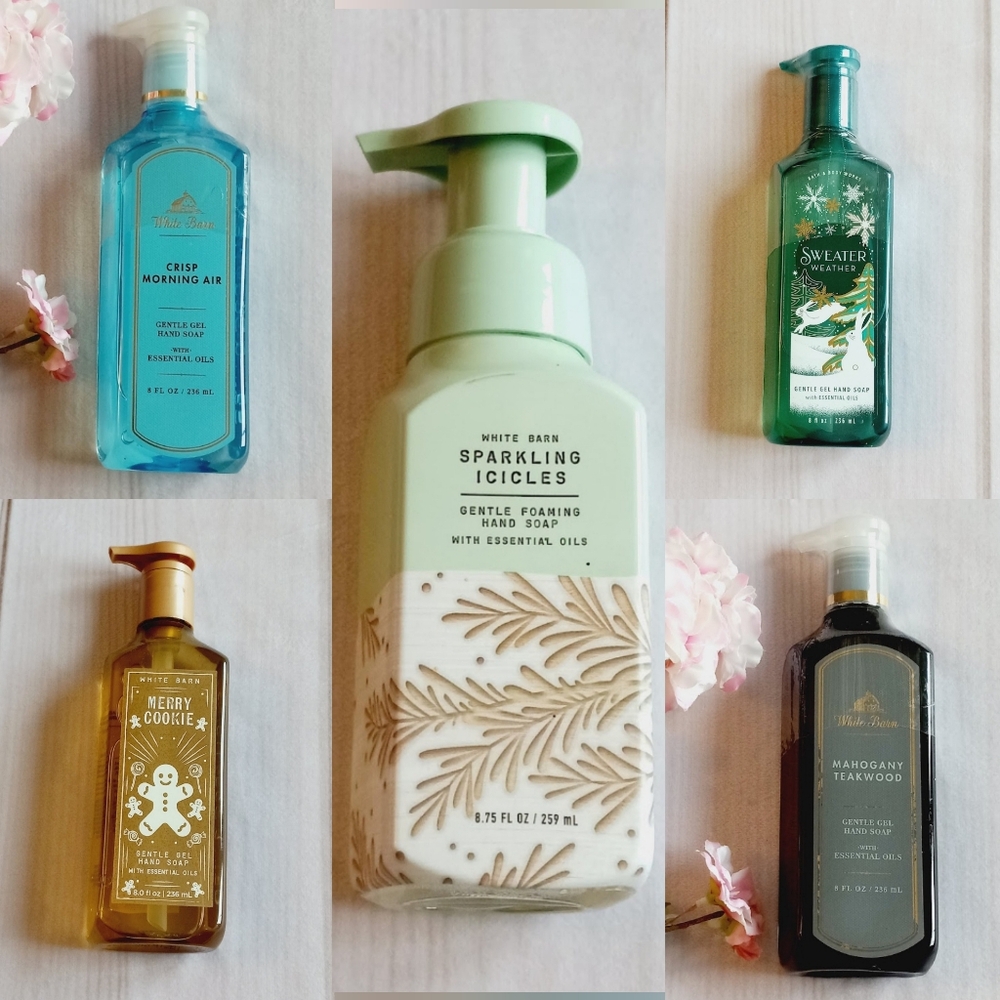 *5* BBW Hand Soaps--3 Discontinued Scents!